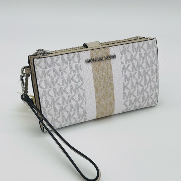 Michael Kors Large Double Zip Wallet Wristlet - Picture 5 of 9